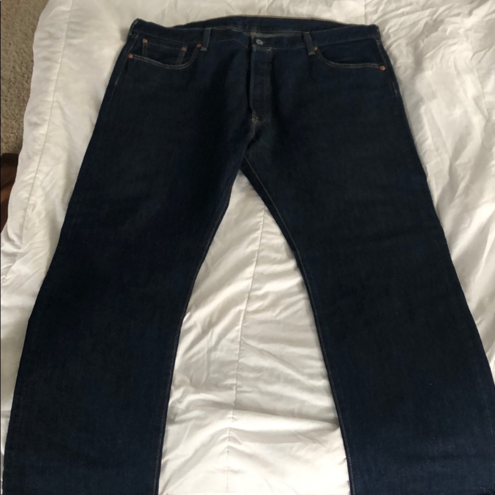 Levi’s 501 button up fly jeans
